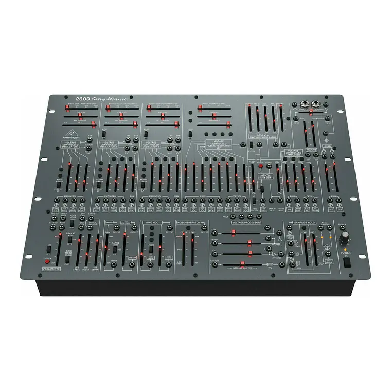 Behringer 2600 Gray Meanie Sintetizador Analogico Semi Modular 3