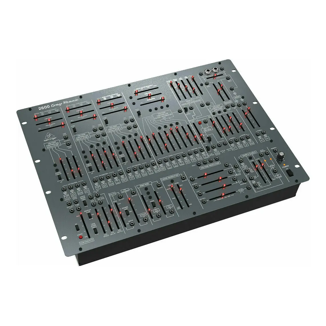 Behringer 2600 Gray Meanie Sintetizador Analogico Semi Modular 4