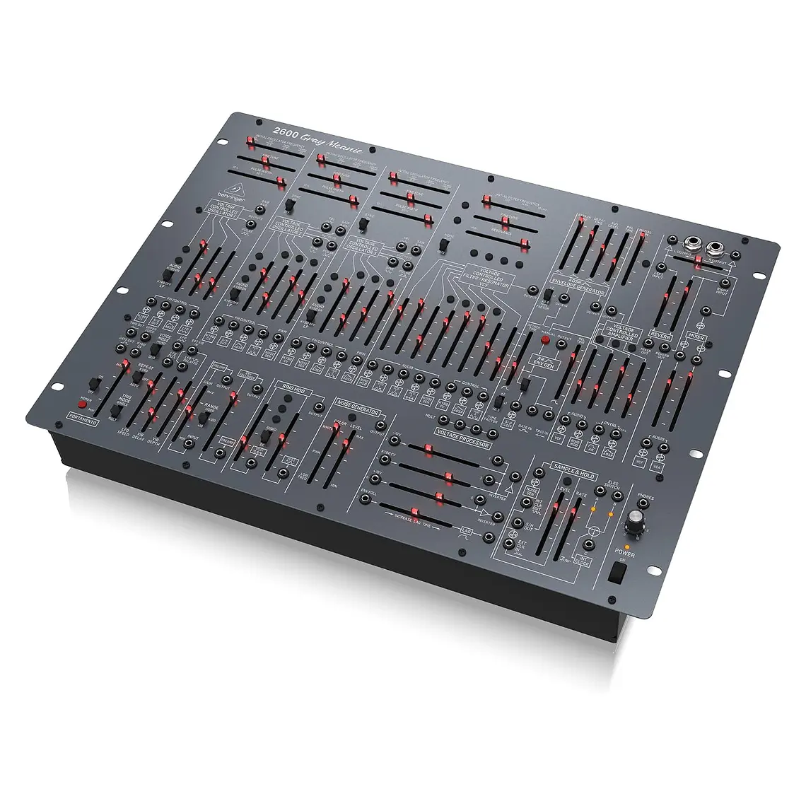 Behringer 2600 Gray Meanie Sintetizador Analogico Semi Modular 5