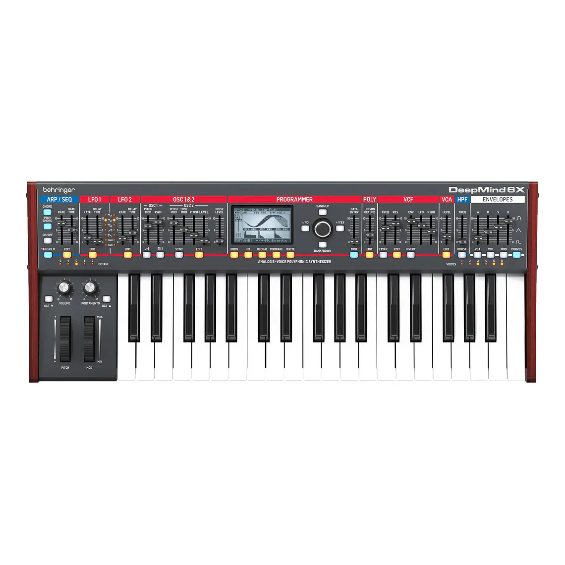 Behringer DeepMind 6X Sintetizador Polifónico 2
