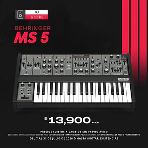 Behringer MS 5 Sintetizador Analógico