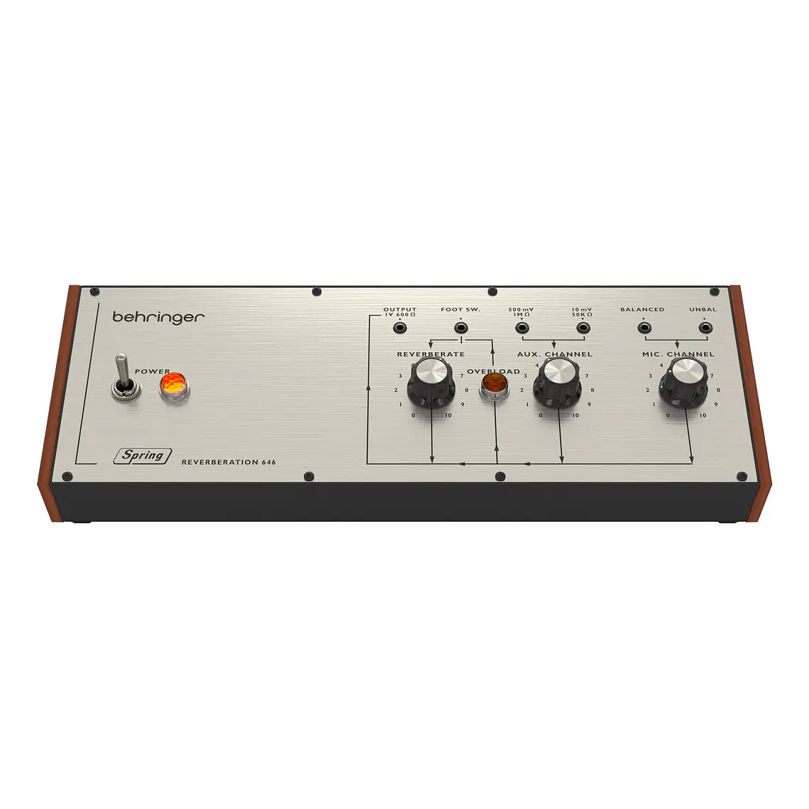 Behringer Spring Reverberation 646 Módulo de Reverb 3