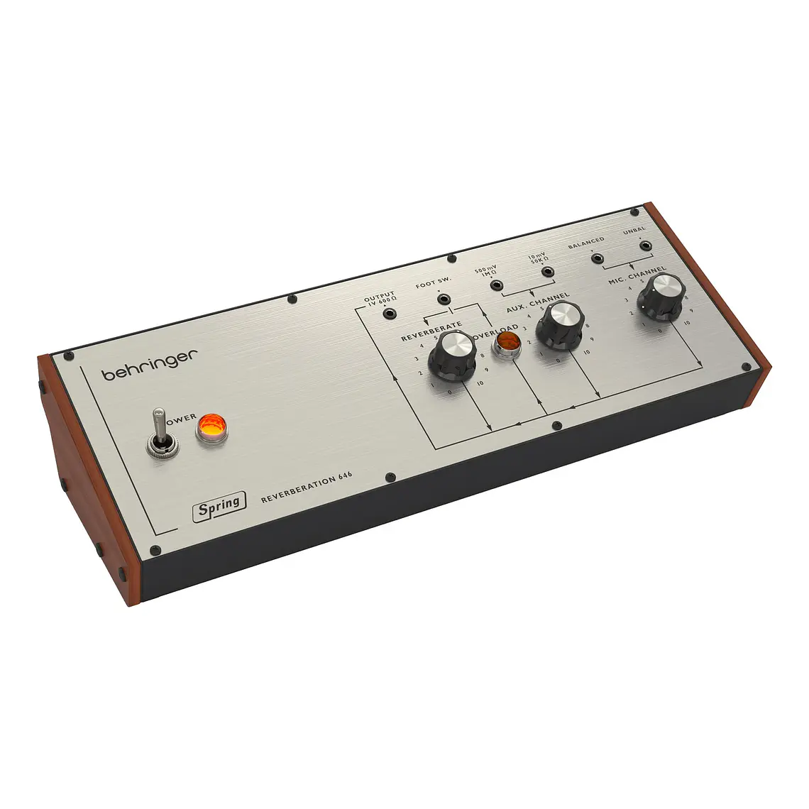 Behringer Spring Reverberation 646 Módulo de Reverb 4