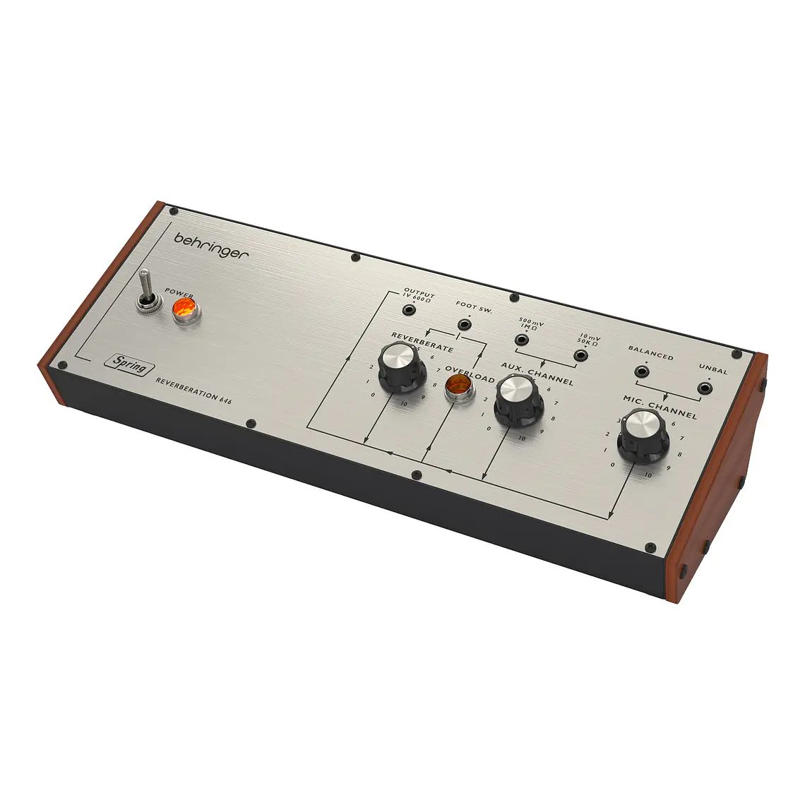 Behringer Spring Reverberation 646 Módulo de Reverb 5