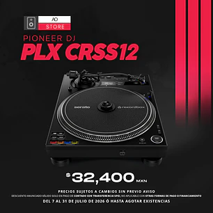Pioneer DJ PLX CRSS12 Tornamesa para DJ