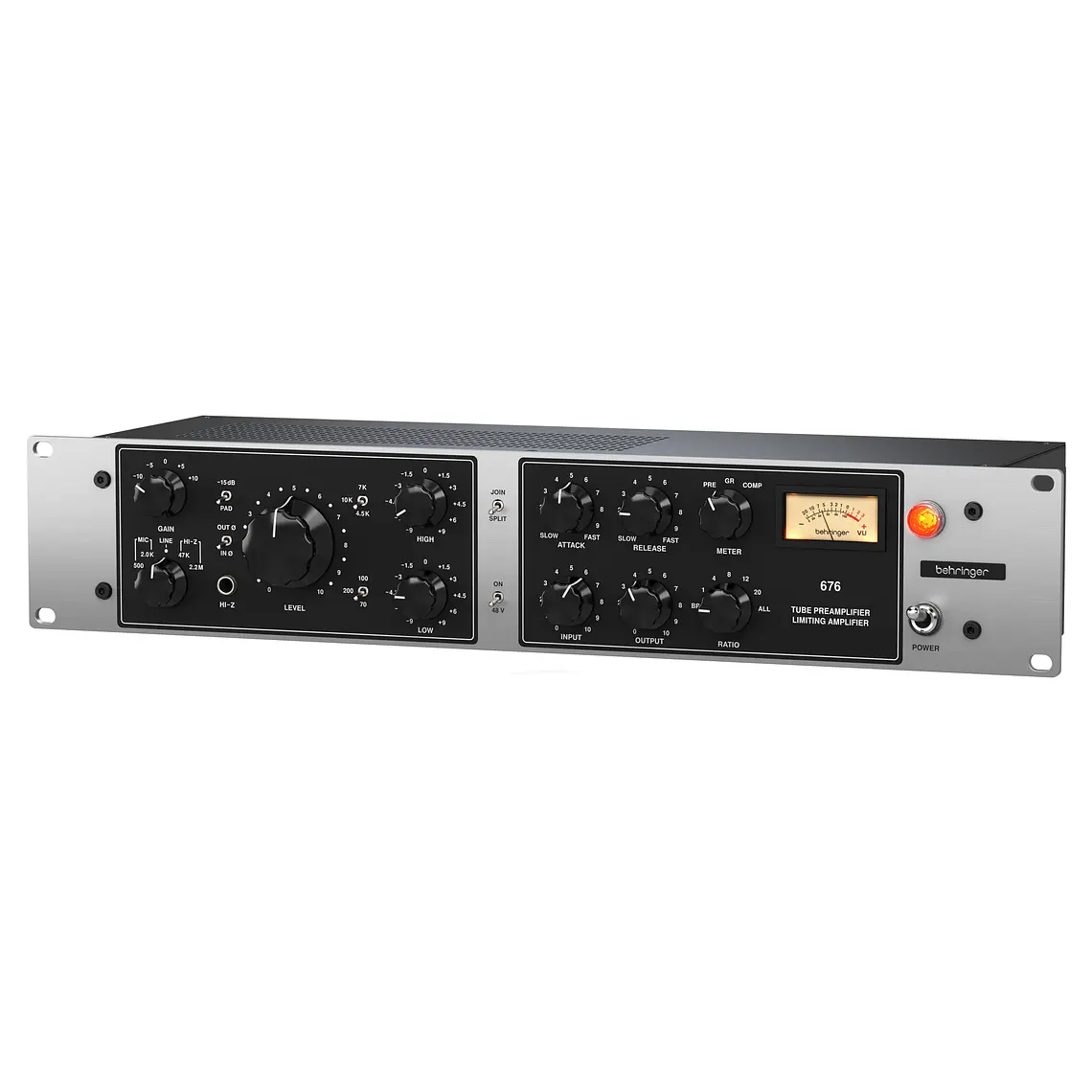 Behringer 676 Preamplificador y Limitador de Tubo 5