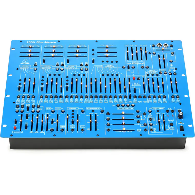 Behringer 2600 Blue Edición Limitada Sintetizador Analogico Semi Modular 3
