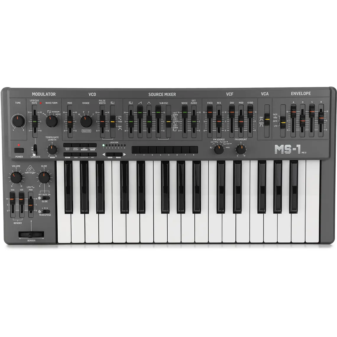 Behringer Ms1 MkII Edición Gris Sintentizador Analógico  3