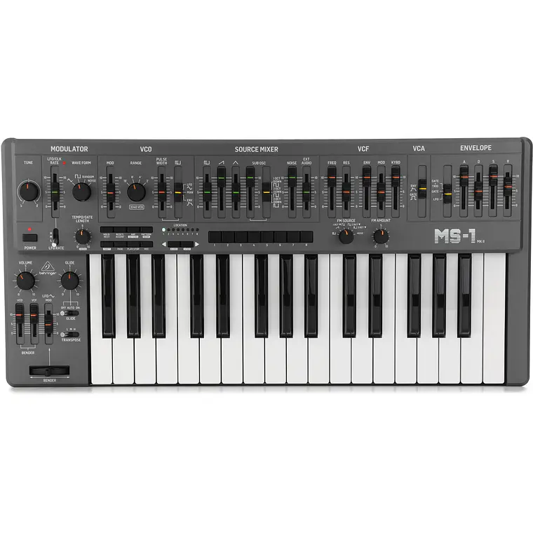 Behringer Ms1 MkII Edición Gris Sintentizador Analógico  3