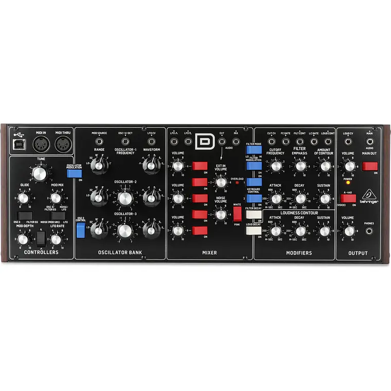 Behringer Model D Desktop Sintetizador Analógico 6