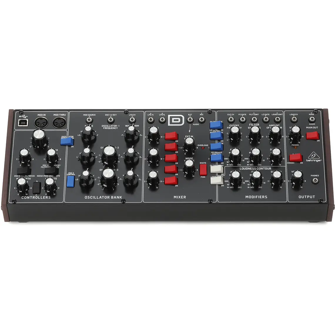 Behringer Model D Desktop Sintetizador Analógico 8