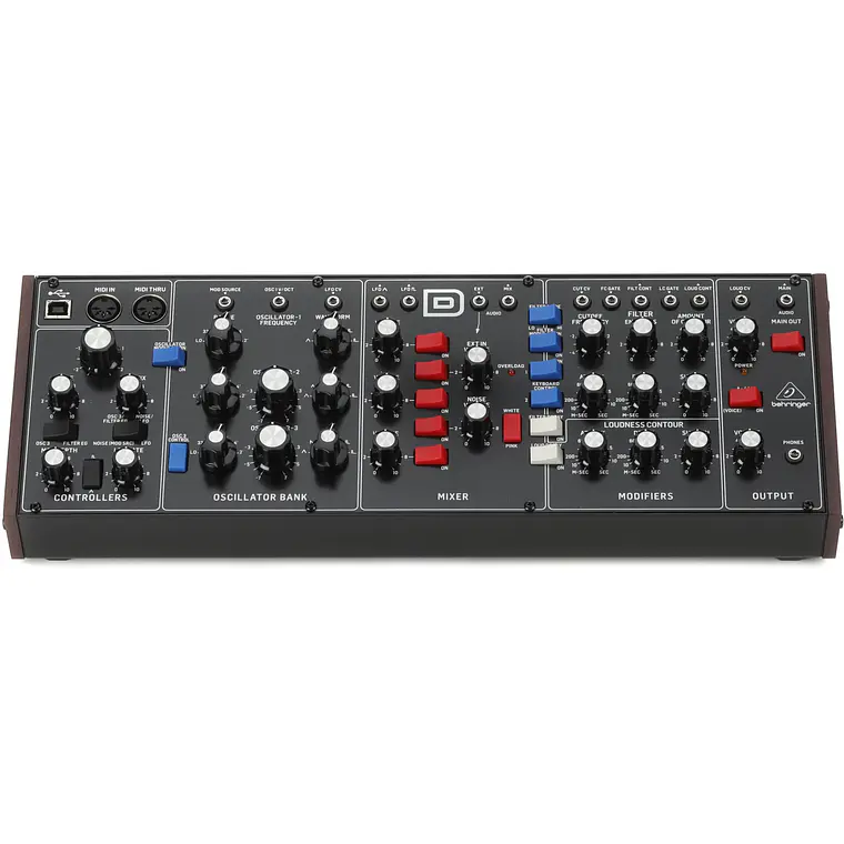 Behringer Model D Desktop Sintetizador Analógico 8