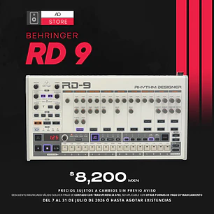 Behringer RD 9 Caja de Ritmos
