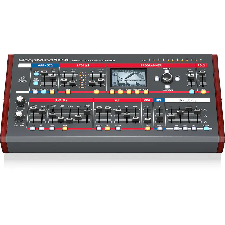 Behringer Deepmind 12Xd Desktop Sintetizador Polifónico 7