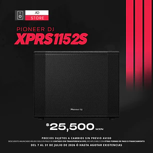 Pioneer DJ XPRS1152S Subwoofer Activo