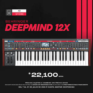 Behringer Deepmind 12X Sintetizador Polifónico