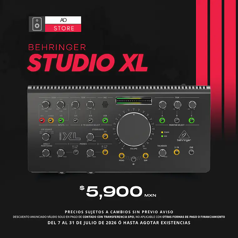 Behringer Studio Xl Control de Monitoreo 1