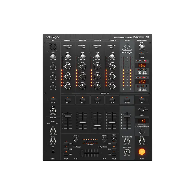 Behringer DJX900USB Mezcladora para DJ de 5 Canales 2