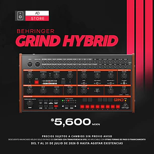 Behringer Grind Hybrid Sintetizador Semi Modular