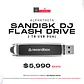 Alphatheta SanDisk DJ Flash Drive de 1 TB USB Dual - Miniatura 1