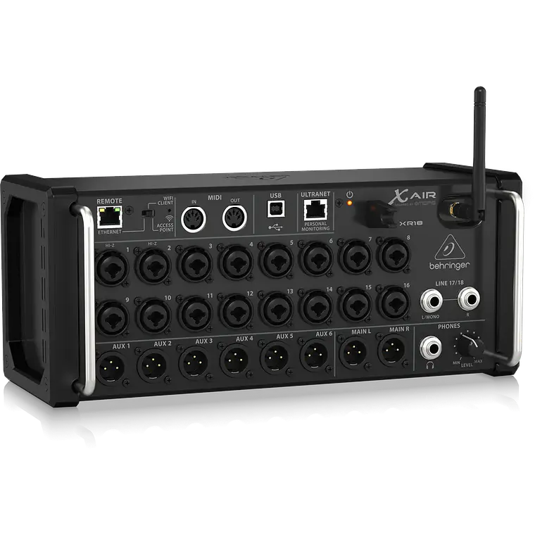 Behringer XR18 X AIR Mezcladora Digital de 18 Canales 3