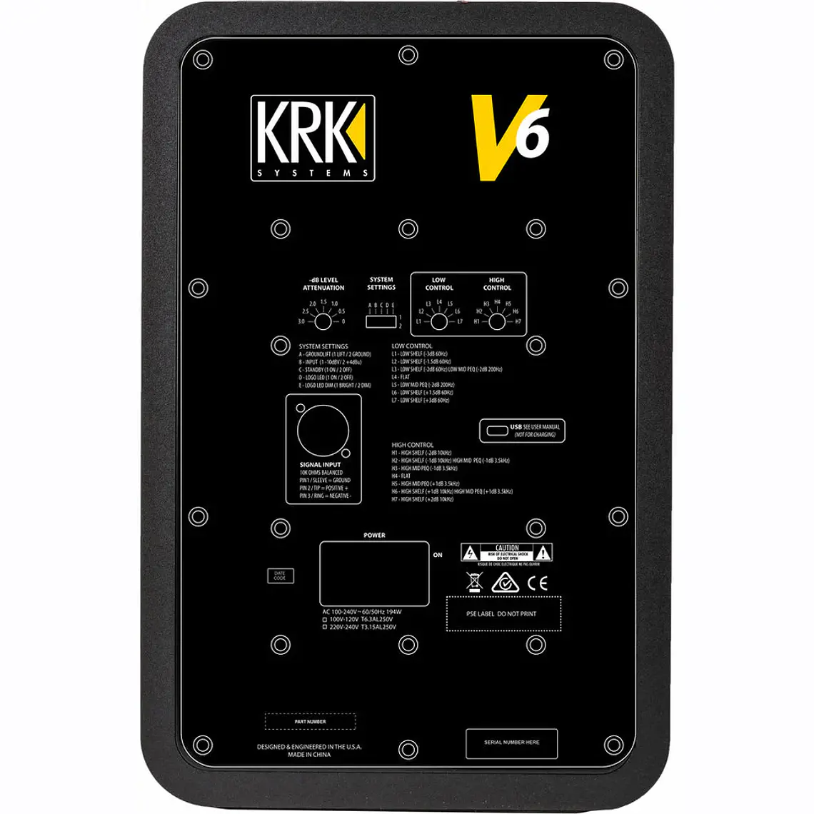 KRK V6 S4 Monitores de Estudio (2 Piezas) 4