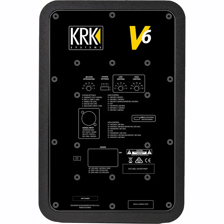 KRK V6 S4 Monitores de Estudio (2 Piezas) 4