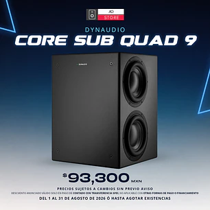 Dynaudio Core Sub Quad 9 Subwoofer de Estudio
