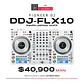 Pioneer DJ DDJ FLX10 Edición Limitada White Controlador para DJ de 4 Canales - Miniatura 1