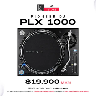 Pioneer DJ PLX 1000 Tornamesa para DJ