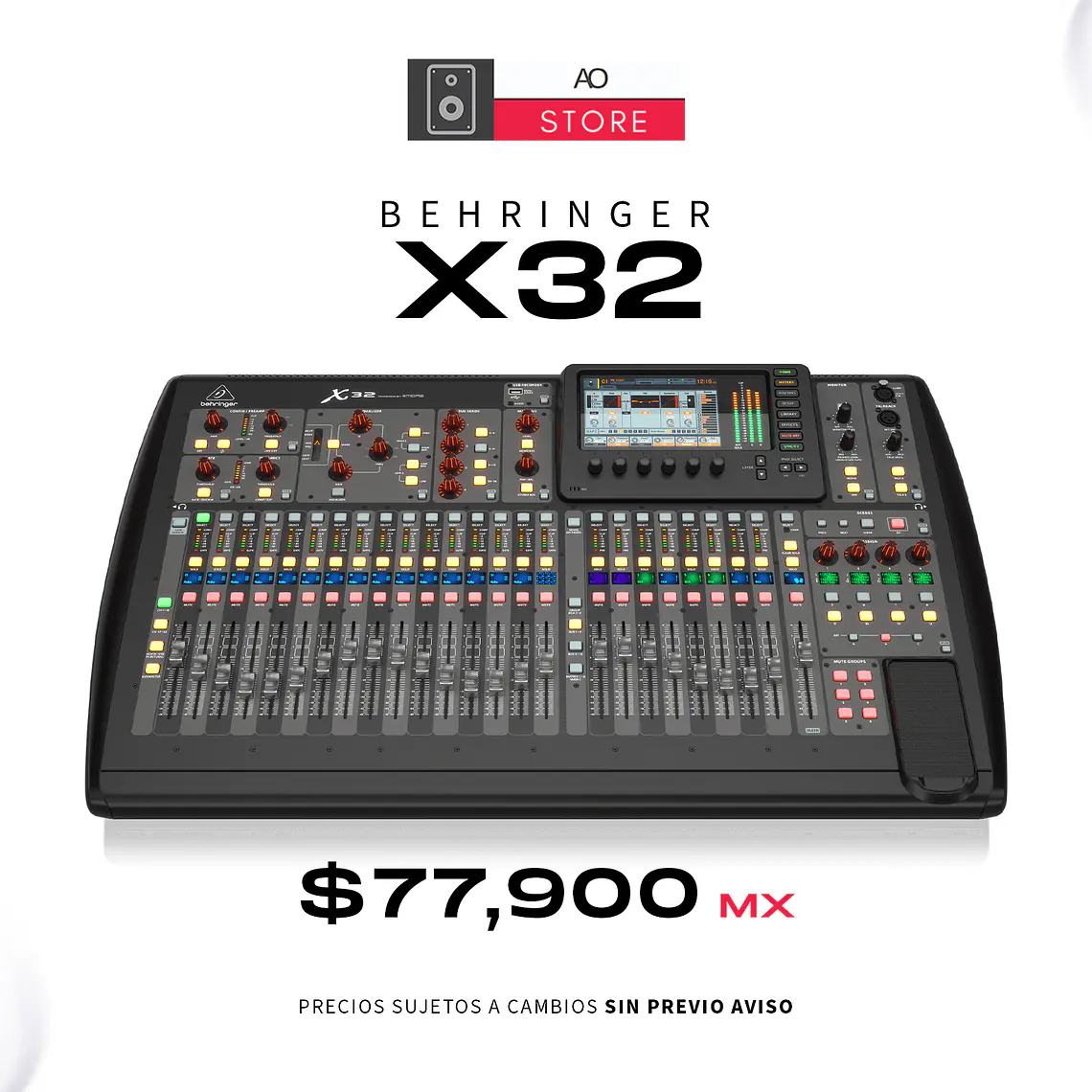 Behringer X32 Mezcladora Digital 1