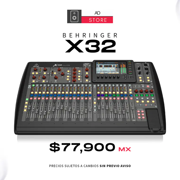 Behringer X32 Mezcladora Digital 1