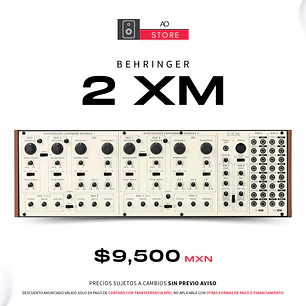 Behringer 2 XM Sintetizador Analogico Duofónico