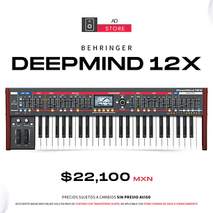 Behringer Deepmind 12X Sintetizador Polifónico