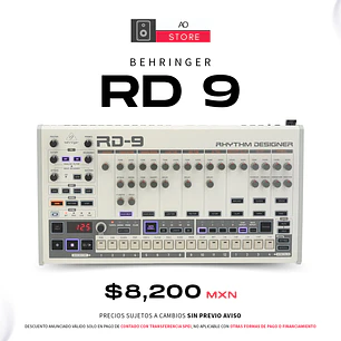 Behringer RD 9 Caja de Ritmos
