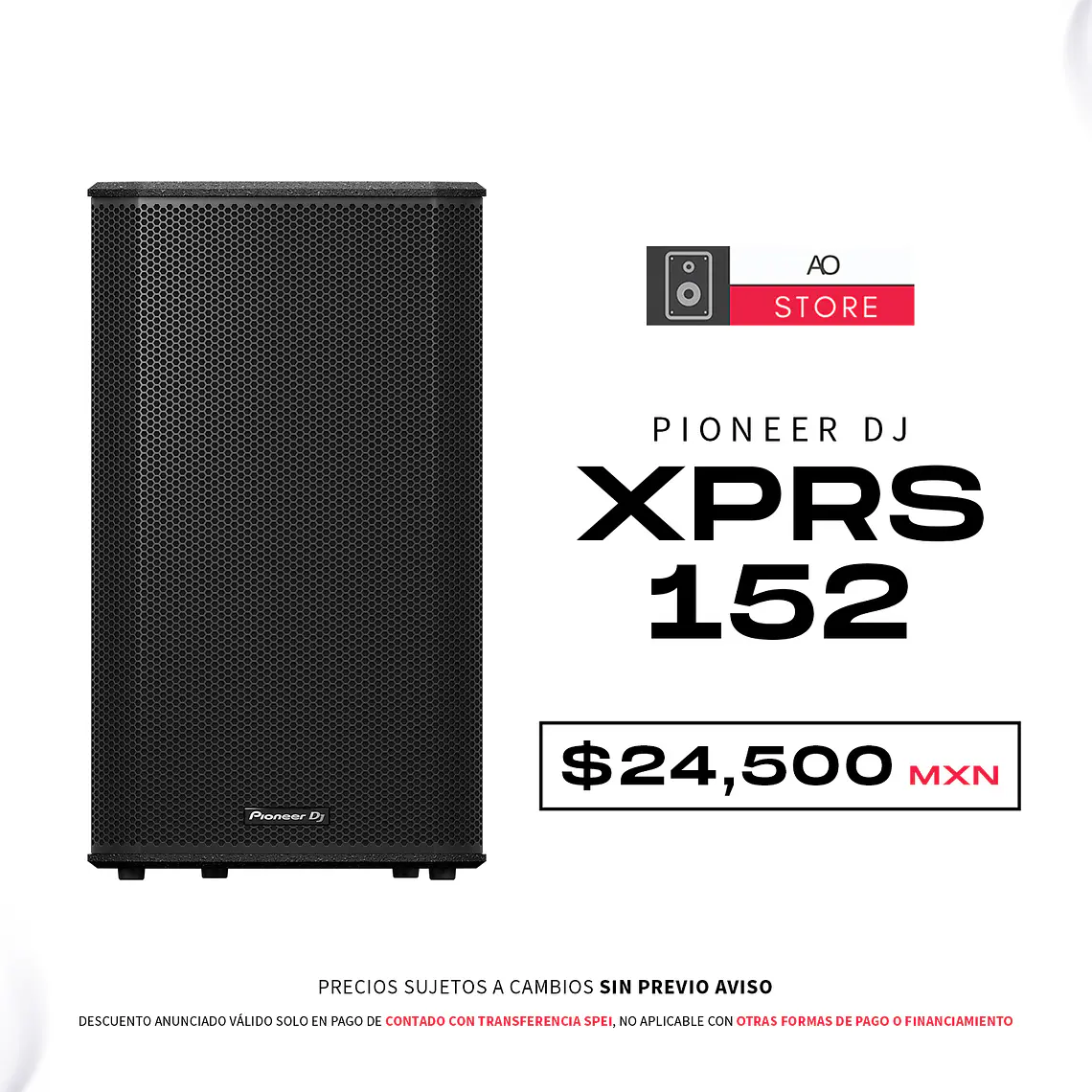 Pioneer DJ XPRS152 Bocina Activa 1
