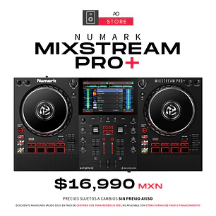 Numark Mixstream Pro+ Reproductor Multimedia Controlador para DJ