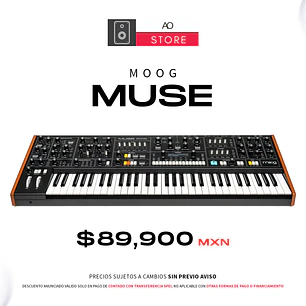 Moog Muse Sintetizador Polifónico Analógico