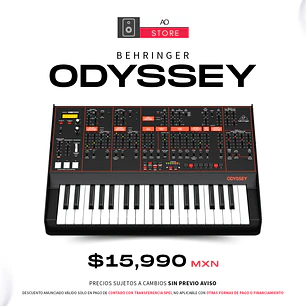Behringer Odyssey Sintetizador Analógico