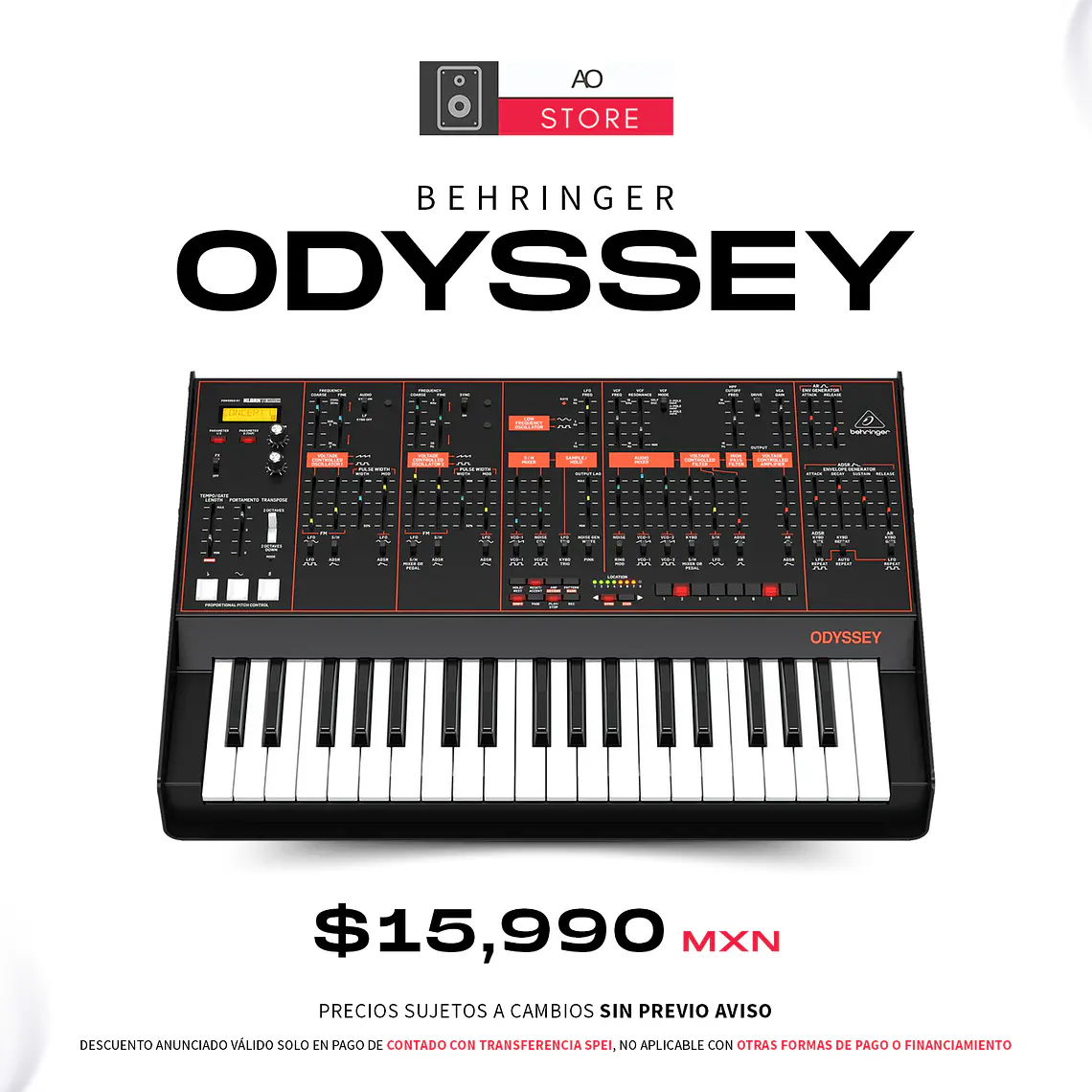 Behringer Odyssey Sintetizador Analógico 2