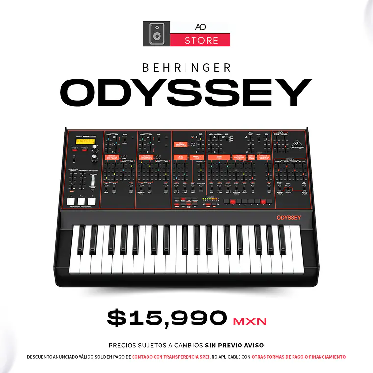 Behringer Odyssey Sintetizador Analógico 2