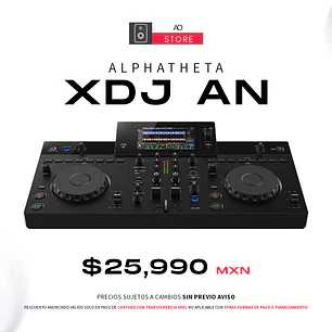 AlphaTheta XDJ AN Reproductor Multimedia para DJ