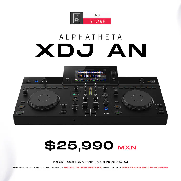 AlphaTheta XDJ AN Reproductor Multimedia para DJ 1