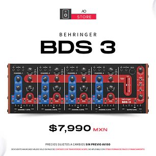 Behringer Bds 3 Sintetizador de Batería
