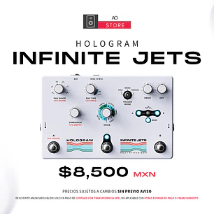 Hologram Infinite Jets Resynthesizer Pedal Multi Voz