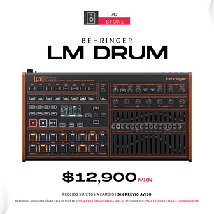 Behringer Lm Drum Caja de Ritmos