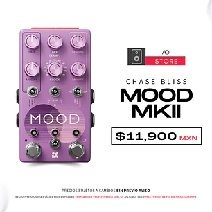 Chase Bliss Mood MkII Pedal Multi Efectos