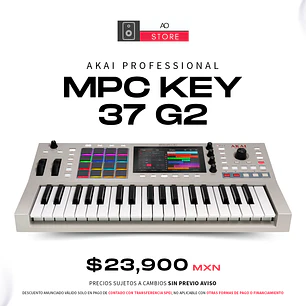 Akai Professional Mpc Key 37 G2 Estacion de Produccion Workstation