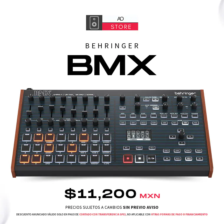 Behringer Bmx Caja de Ritmos 1