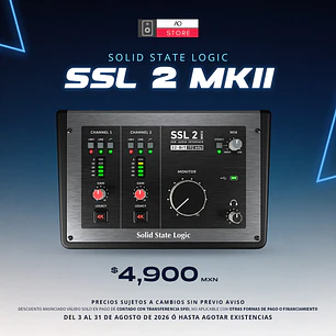 Solid State Logic SSL 2 MKII Interfaz de Audio